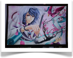 Dibujo realizado por Anthon Saav