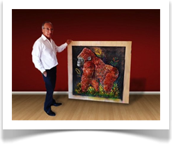 Artista mexicano se une a Grupo Fila Dixon en la creación de una obra para Ripley